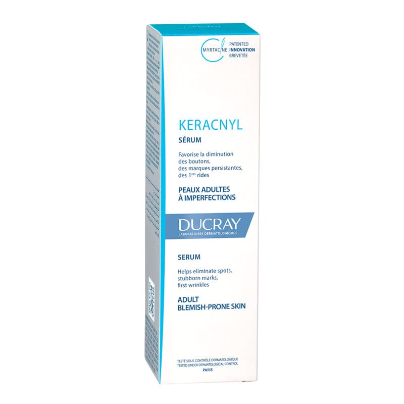 Ducray Keracnyl Blemish and Wrinkle Serum 30 ml -2 Pack