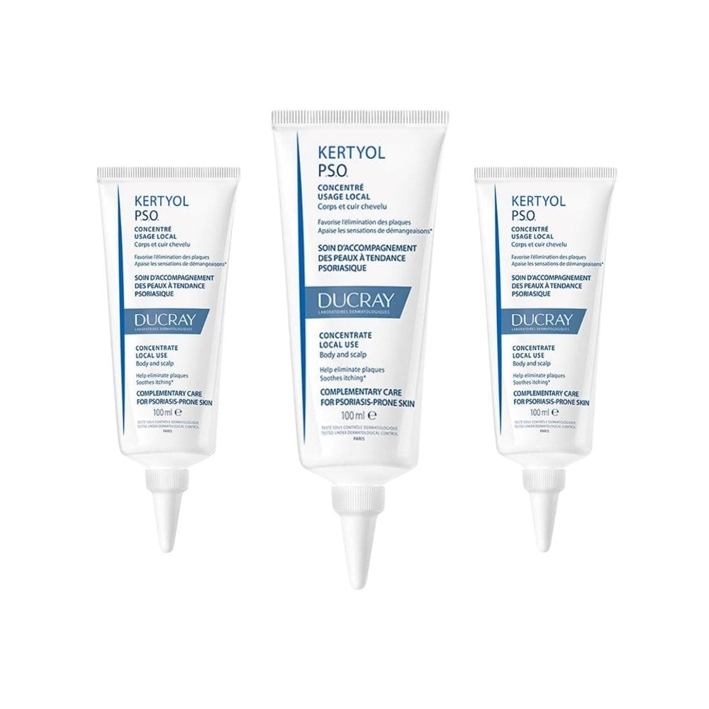 Ducray Kertyol PSO Crème 100 ml, lot de 3
