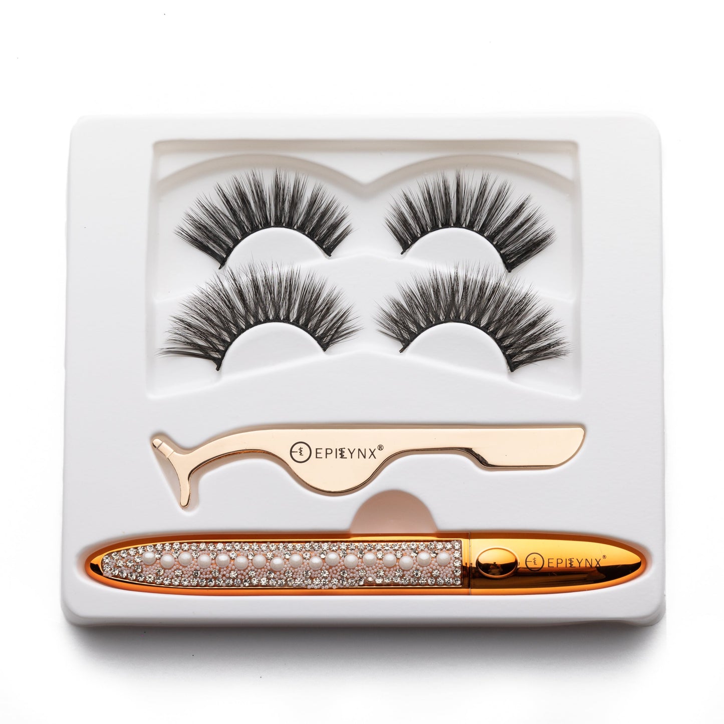 No-Glue Lash Kit – Waterproof Liner, Reusable Lashes & Vegan Formula