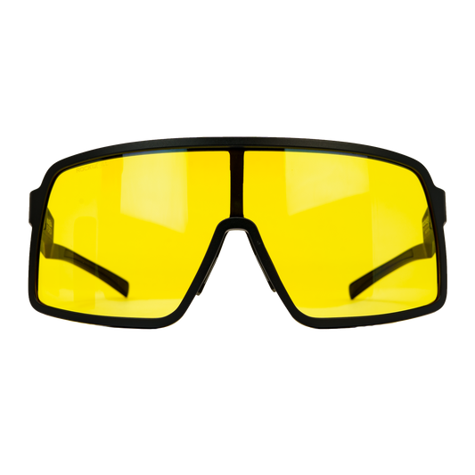 Forza (Black/Yellow) Anti-Reflective, Oleo-phobic Lens