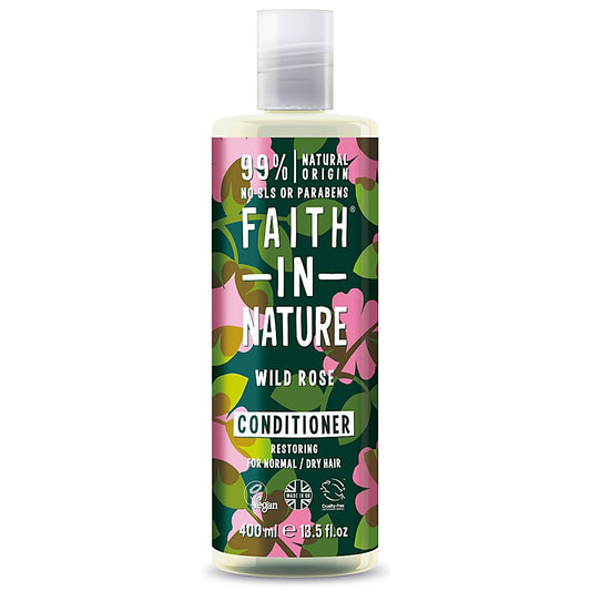 Faith in Nature Wild Rose Conditioner Repair Hair Conditioner 400ml