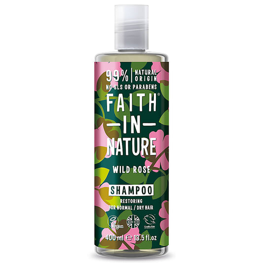 Faith in Nature Wild Rose Repair Hair Care Shampoo 400ml