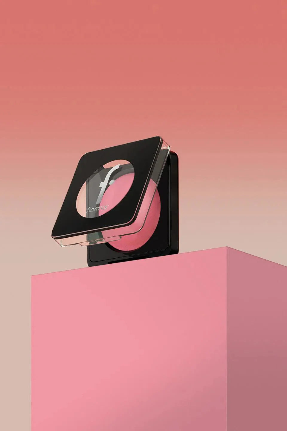 Blush cuit Flormar, fard à joues hautement pigmenté et mat, 4 g - 054 Flormarpink