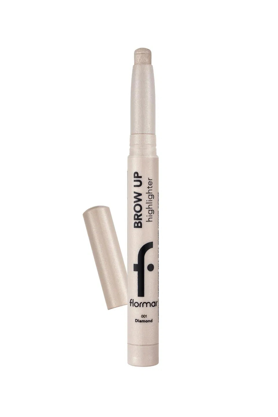 Flormar Brow Up Crayon surligneur pour sourcils, texture douce et intense, 1,4 g - 001 Diamond