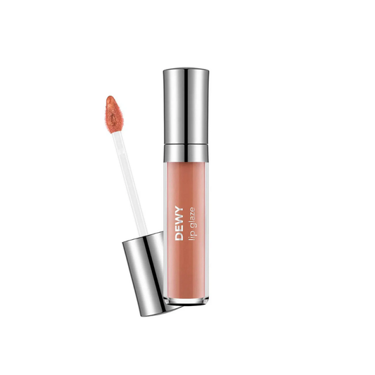 Flormar Dewy Lip Glaze, brillant à lèvres non collant pour un look brillant et volumineux - 004 Undressed