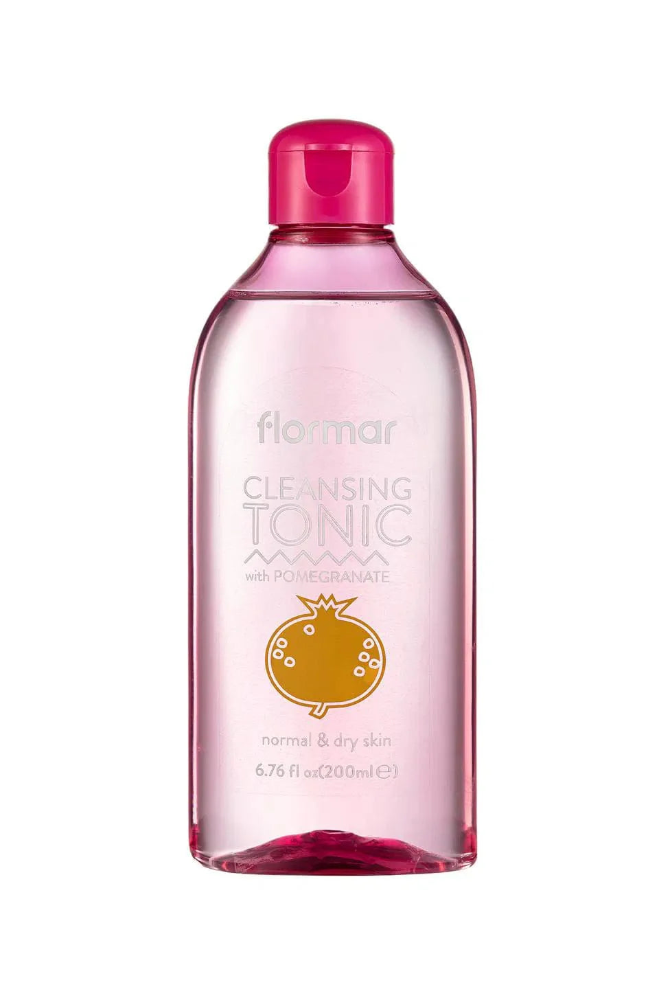 Flormar Facial Cleansing Toner with Pomegranate Extract for Normal & Dry Skin 200ml