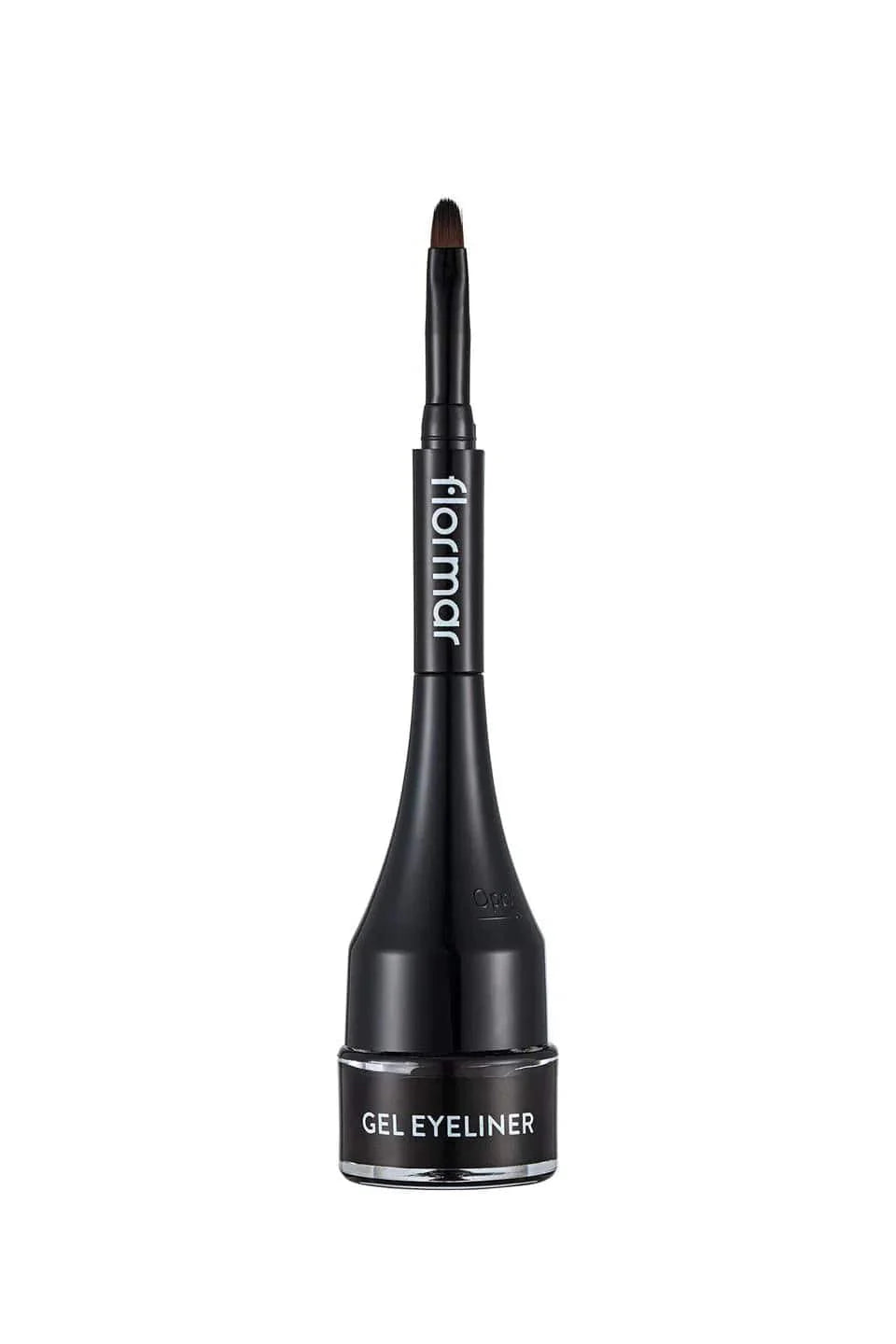 Eyeliner gel crémeux Flormar, hautement pigmenté et mat - 001 Gel Black