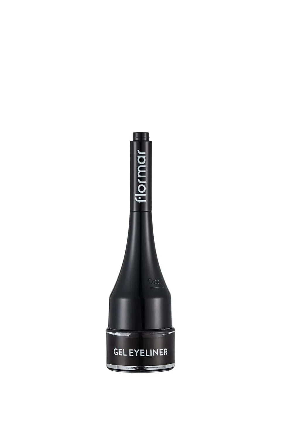 Eyeliner gel crémeux Flormar, hautement pigmenté et mat - 001 Gel Black