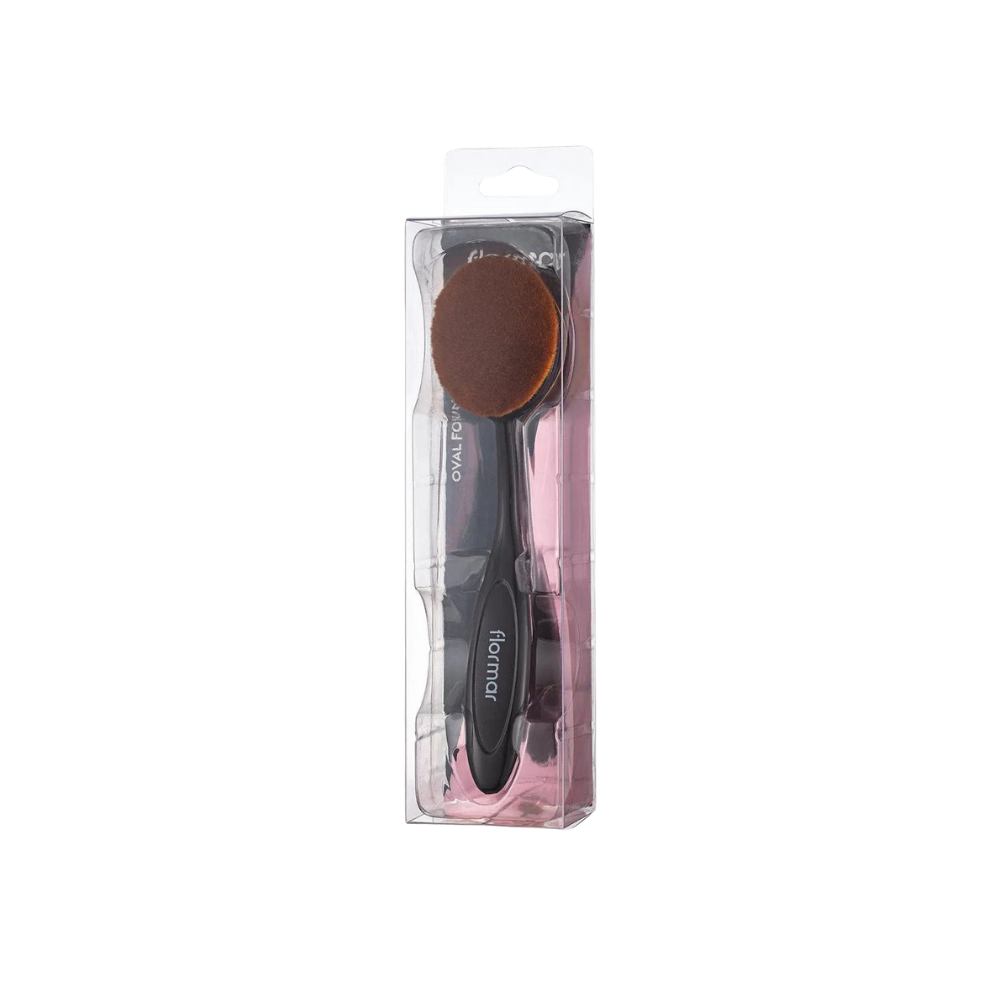 Flormar Horizontal Foundation Brush with Oval & Rounded Tip - 039