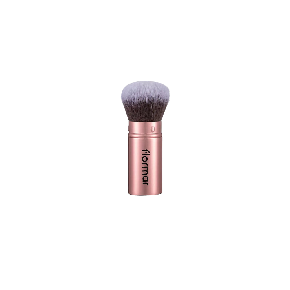 Flormar Multipurpose Kabuki Makeup Brush with Lift Lid & Portable - 003