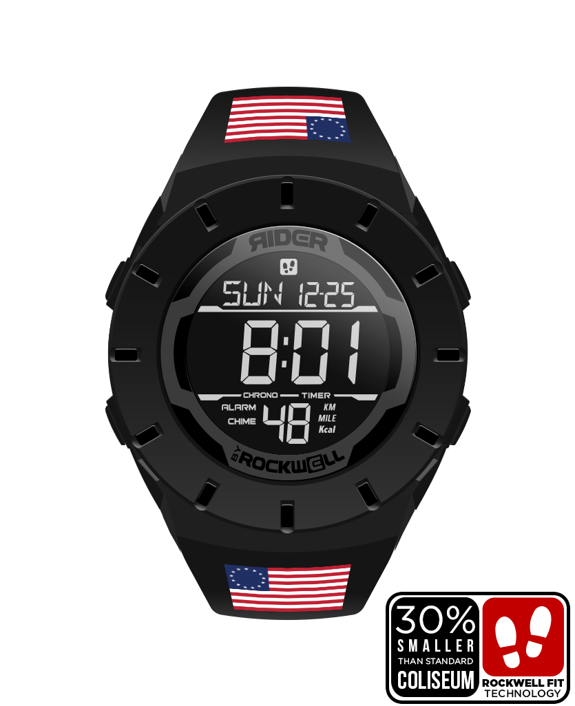 Coliseum Fit™ Forum - Betsy Ross Edition (Phantom Black) Watch