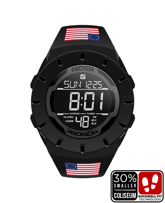 Coliseum Fit™ Forum - Betsy Ross Edition (Phantom Black) Watch