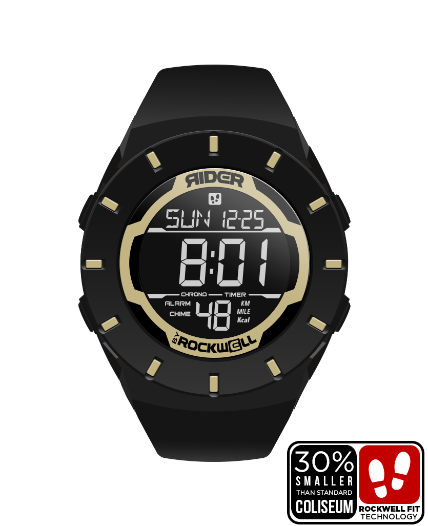 Coliseum Fit™ Forum (Black/Gold) Watch