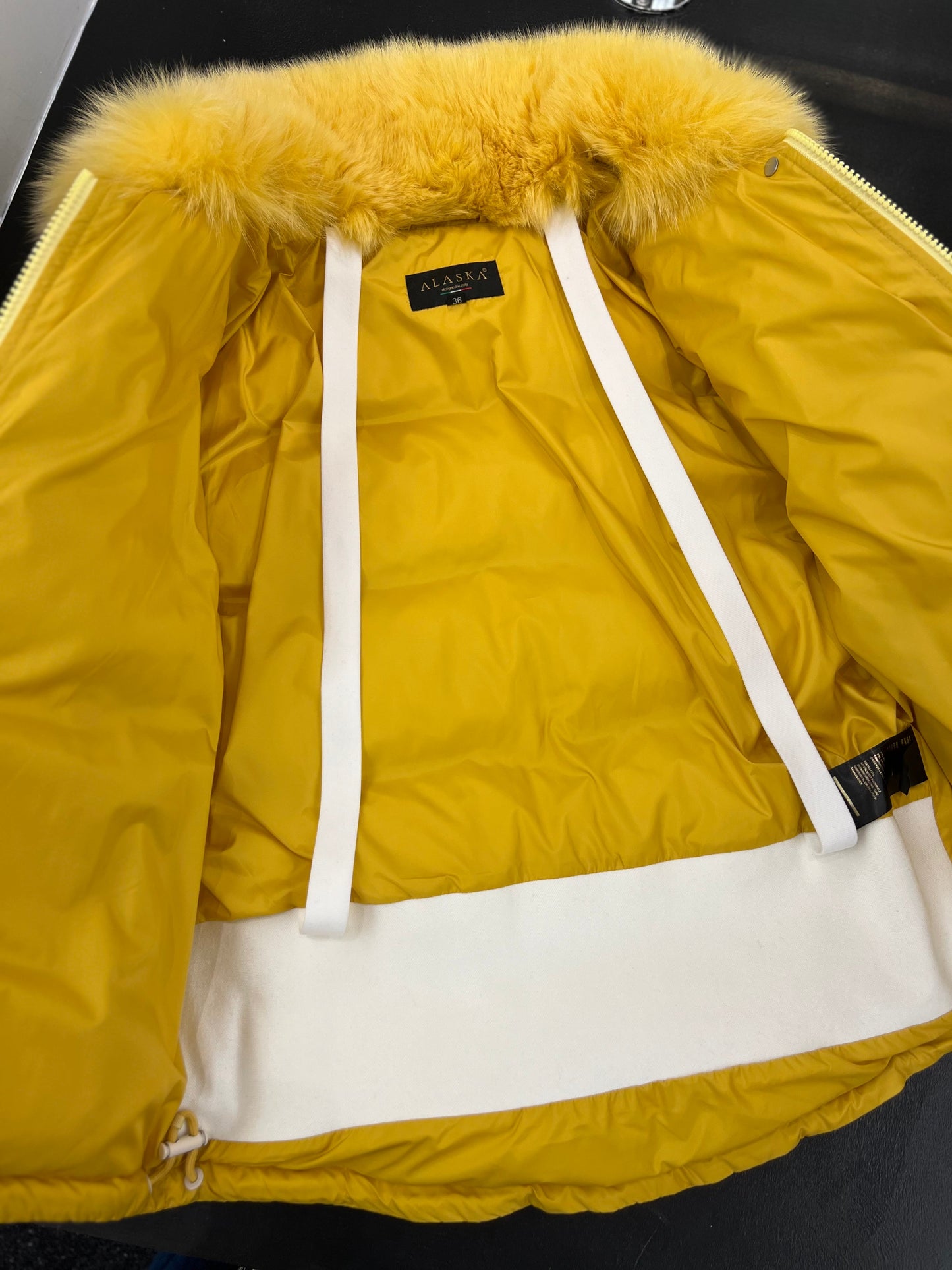 Veste en duvet de qualité supérieure Polar Fox authentique