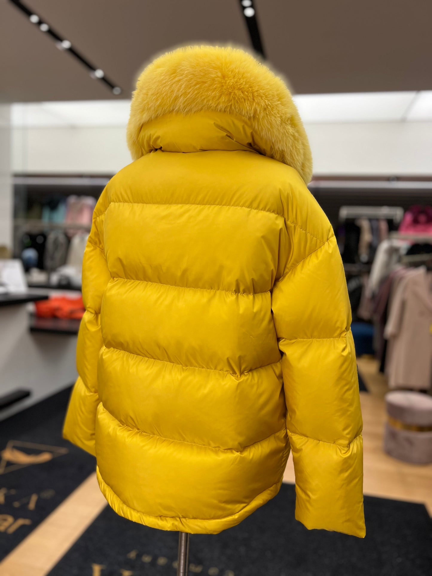 Veste en duvet de qualité supérieure Polar Fox authentique