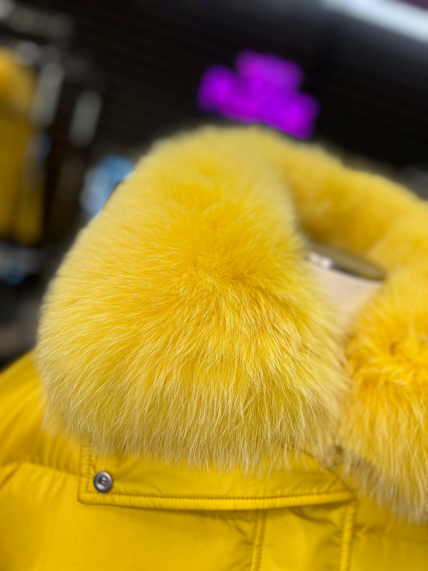 Veste en duvet de qualité supérieure Polar Fox authentique