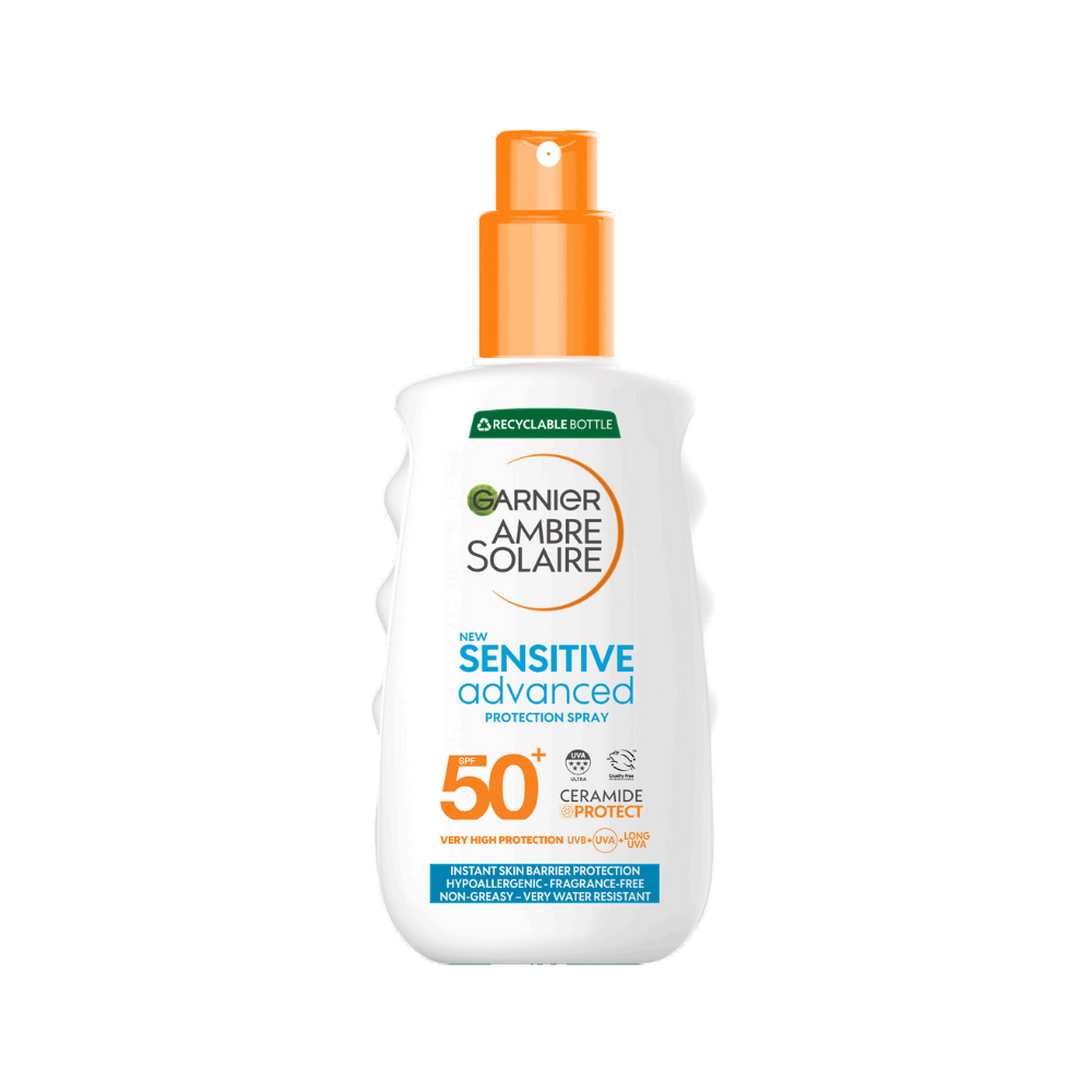 Garnier Ambre Solaire SPF 50+ Sensitive Advanced Sun Spray 150 ml / 5 fl oz