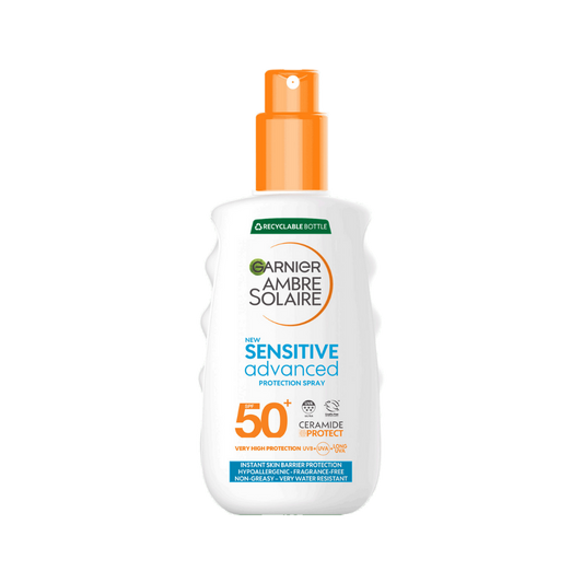 Garnier Ambre Solaire SPF 50+ Sensitive Advanced Sun Spray 150 ml / 5 fl oz