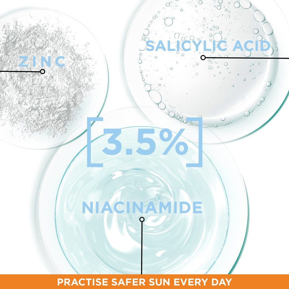 Garnier Ambre Solaire Super UV Niacinamide Facial SPF50+ Cream 40ml 3 Pack