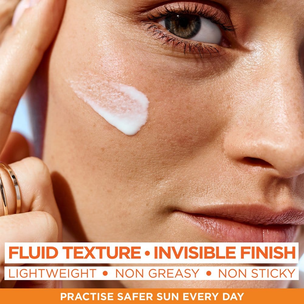 Garnier Ambre Solaire Super UV Vitamin C Facial SPF50+ Cream 40ml 2 Pack