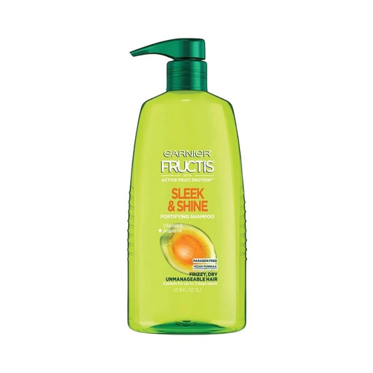 Garnier Fructis Sleek Shine Argan Oil Anti Frizz Shampoo 1L