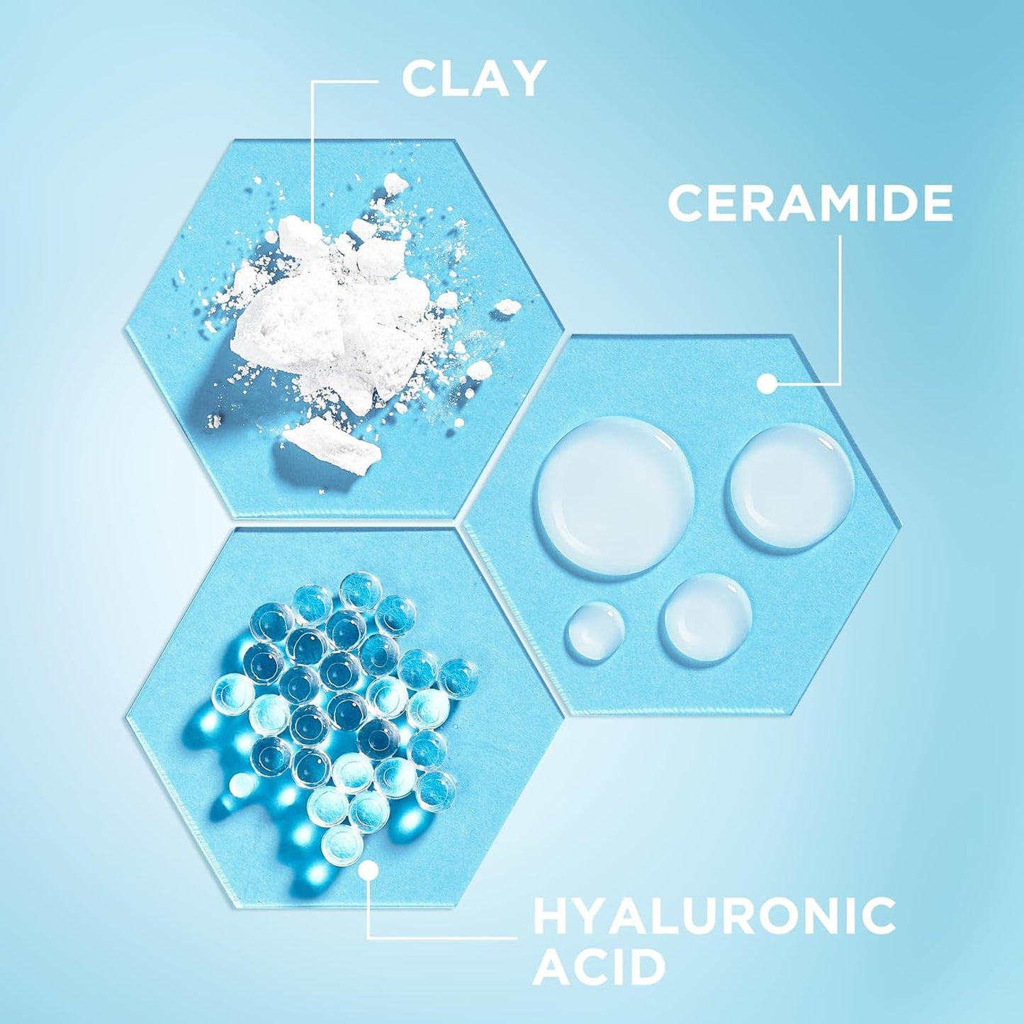 Garnier Gentle Pure Active Nettoyant Hydratant Profond à l'Acide Hyaluronique 250 ml Lot de 2