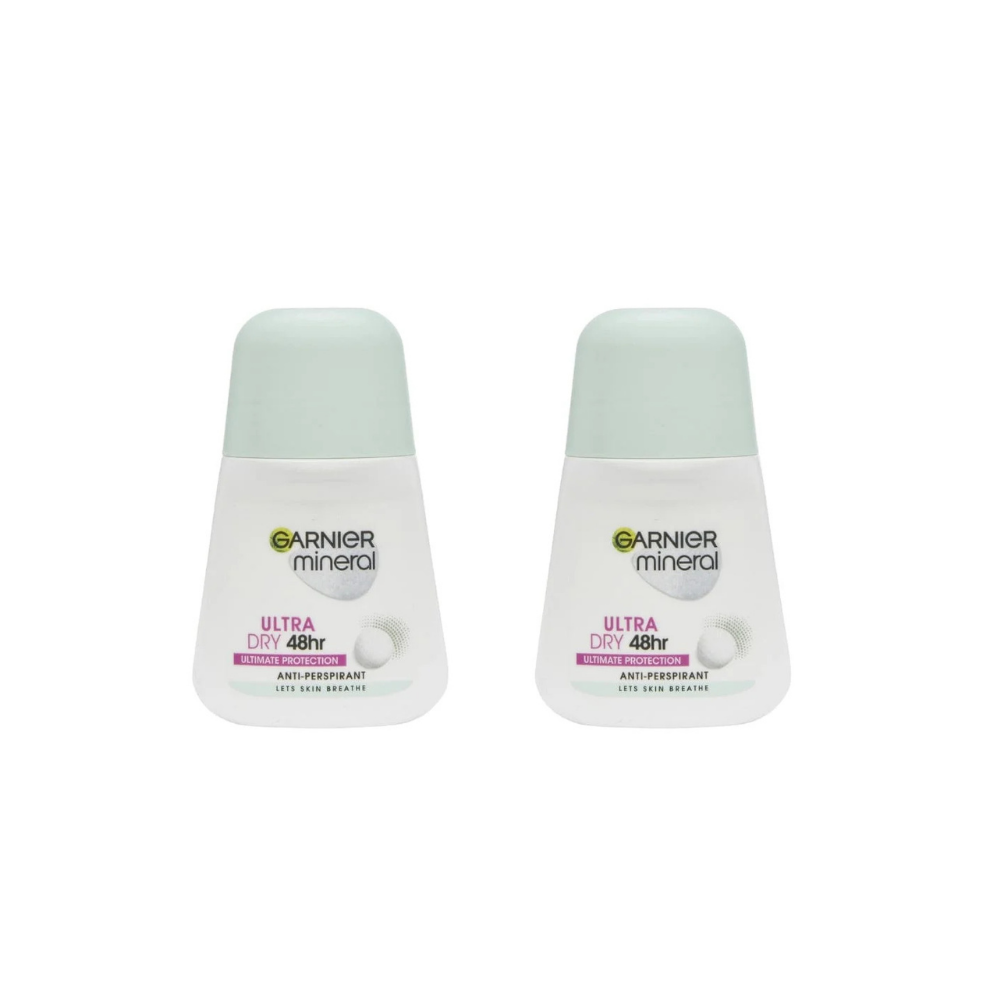Garnier Mineral Ultra Dry Roll-On 50 ml / 1.7 fl oz 2 Pack