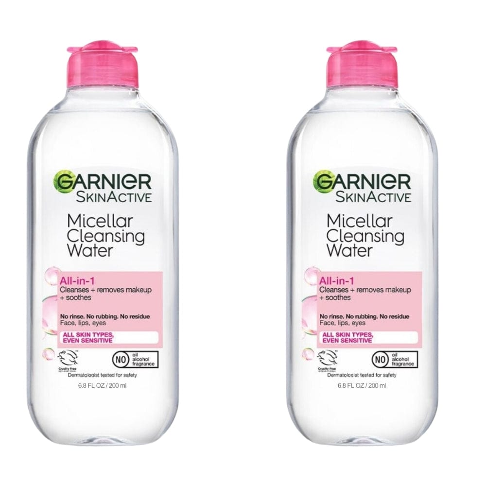 Garnier Skin Active Eau Micellaire Nettoyante Tout-en-1 200 ml / 6,8 fl oz Lot de 2