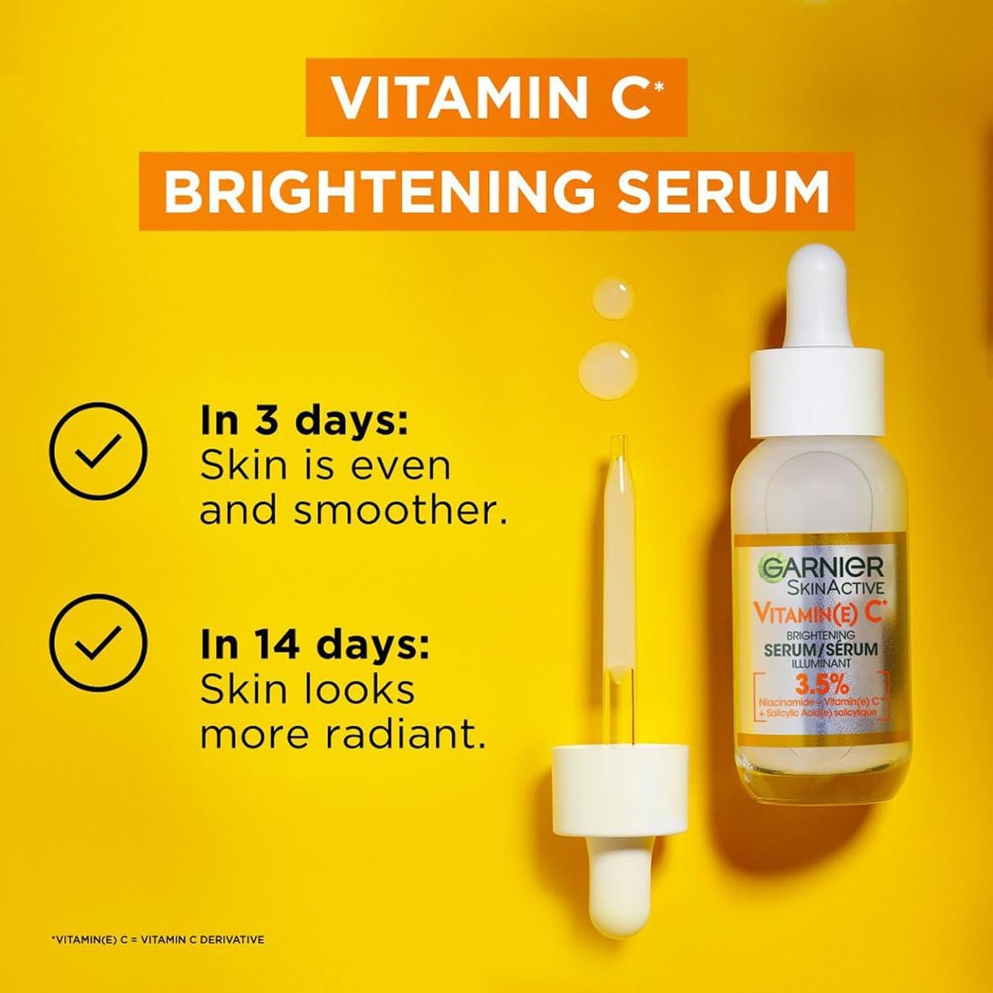 Garnier Skin Active Vitamin C Garnier Vitamin C Anti-Dark Spots & Brightening Serum 30 ml