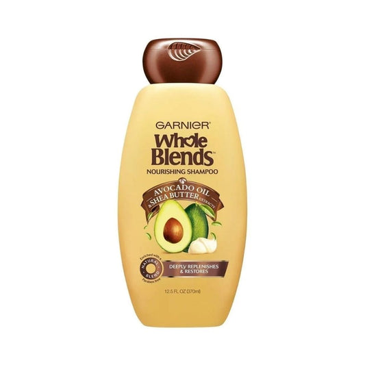 Garnier Whole Blends Avocado and Shea Butter Nourishing Shampoo 370 ml