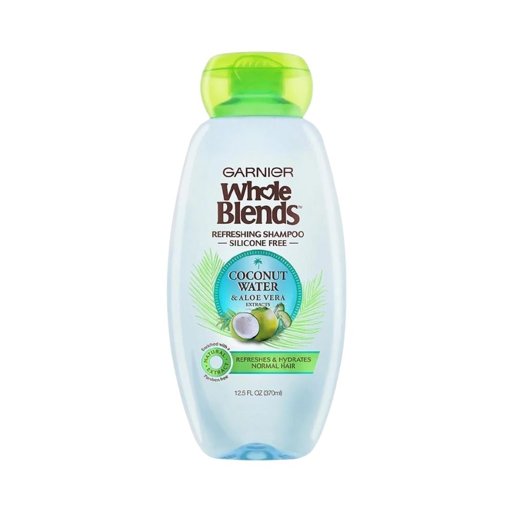 Garnier Whole Blends Coconut Water & Aloe Vera Shampoo 370 ml