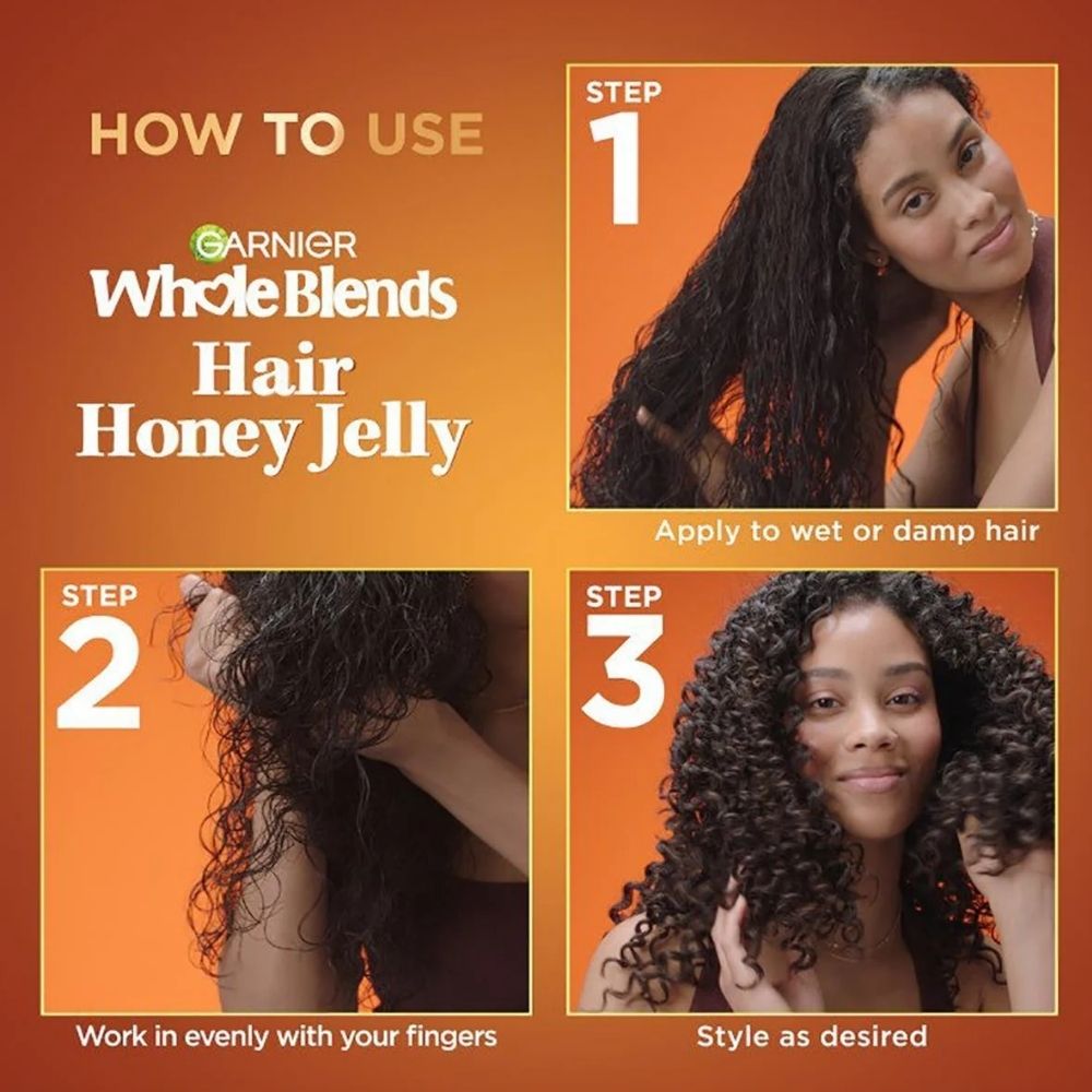Garnier Whole Blends Honey Extract Curl Defining Gel 400 ml