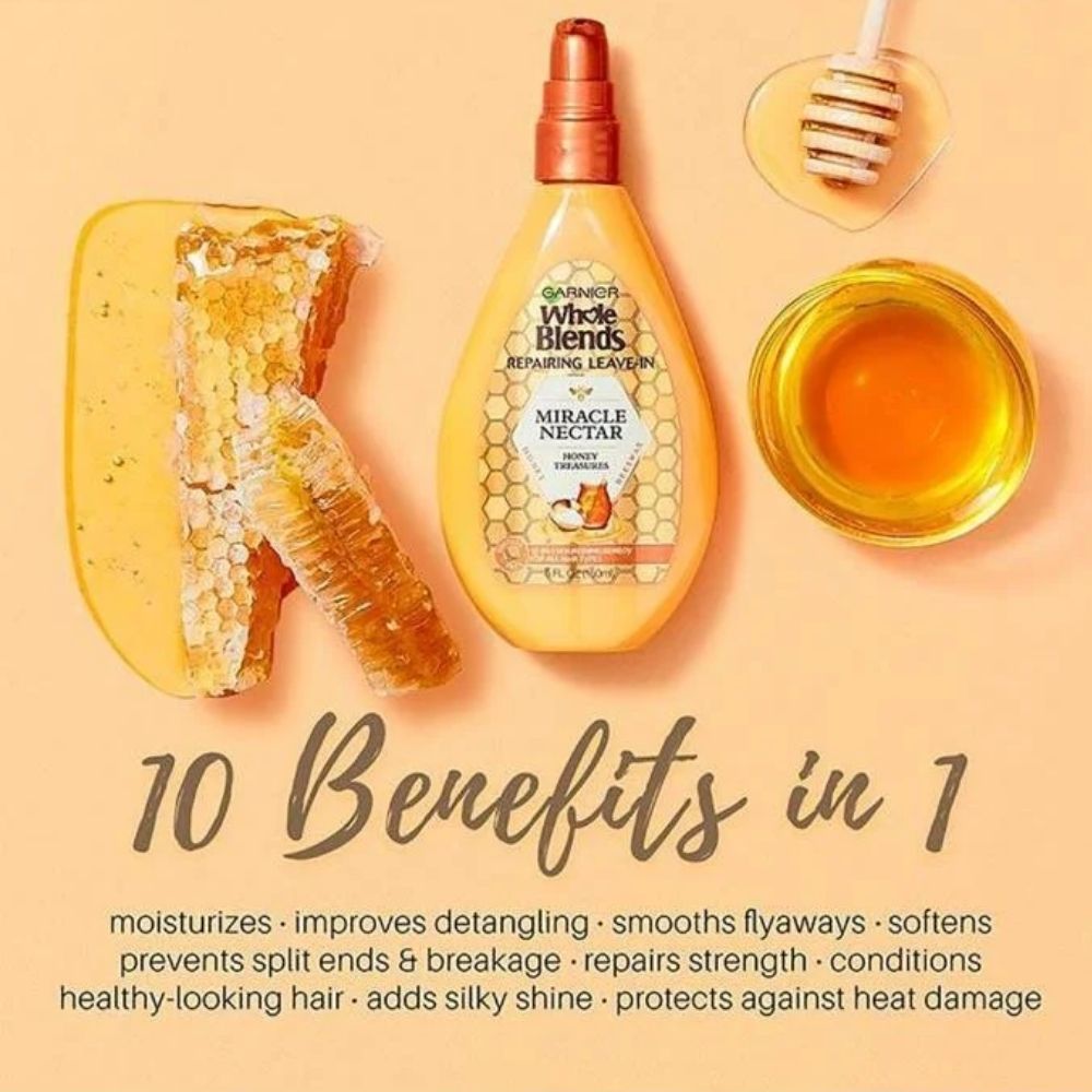 Garnier Whole Blends Honey Extract Repair Hair Care Spray 150 ml
