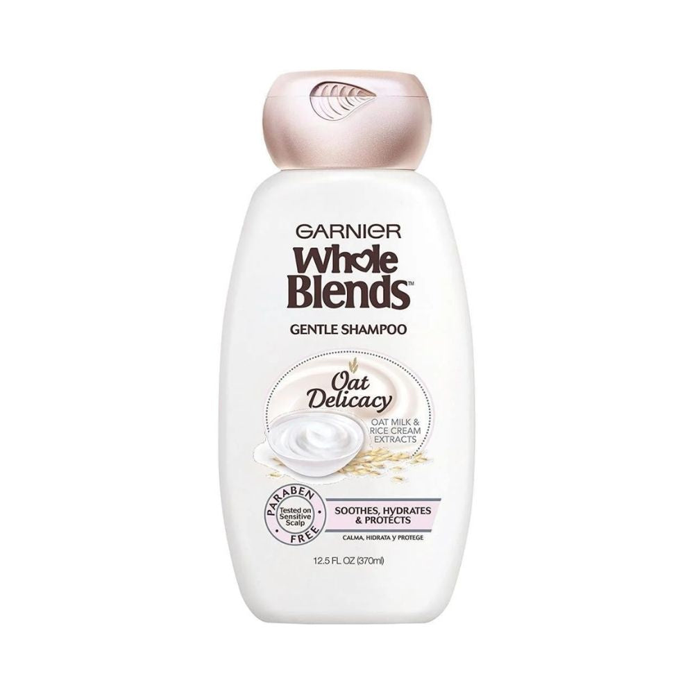 Garnier Whole Blends Oat Milk Extract Gentle Shampoo 370 ml