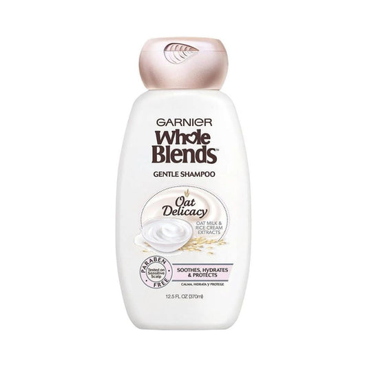 Garnier Whole Blends Oat Milk Extract Gentle Shampoo 370 ml