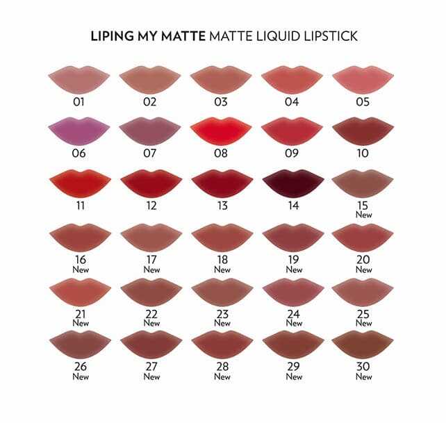 Golden Rose Liping My Matte Lipstick - 25