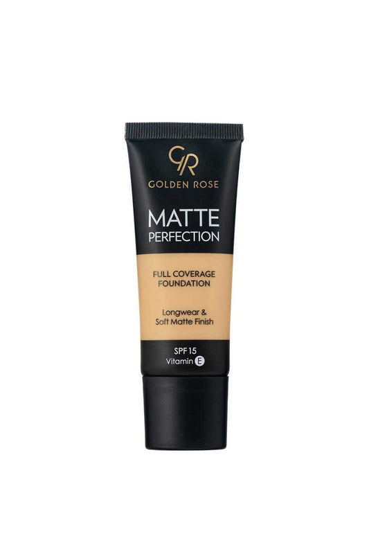Golden Rose Matte Perfection Full Coverage Foundation 49g - Warm 07