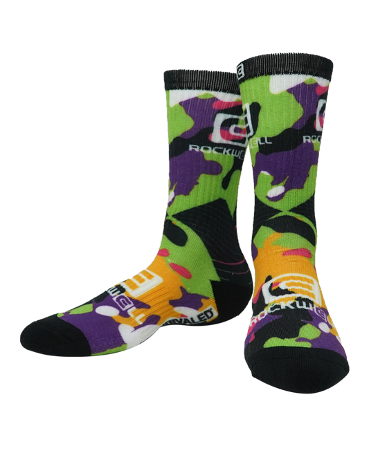 Green Camo Socks