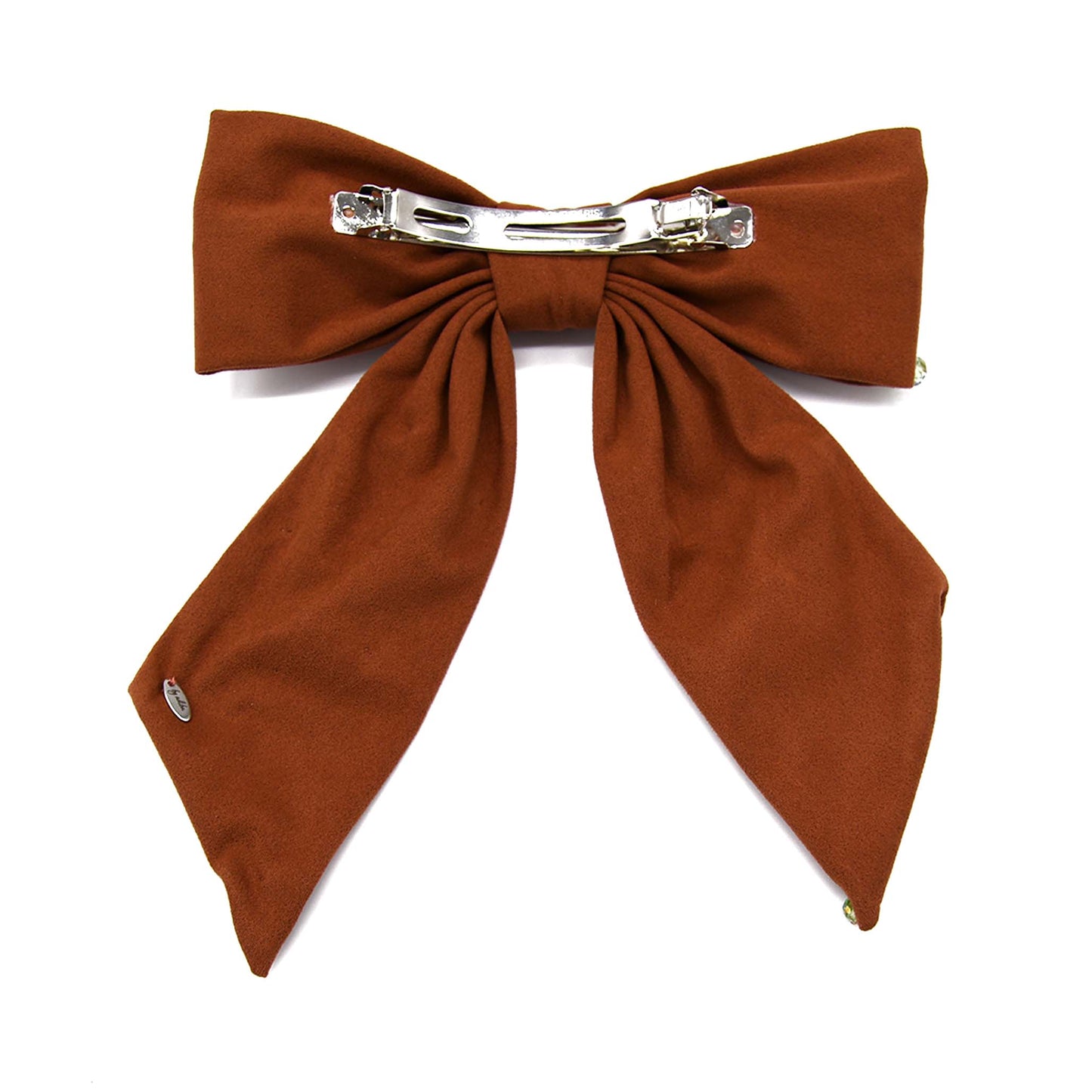 Sprinkled Green Rust Hair Barrette