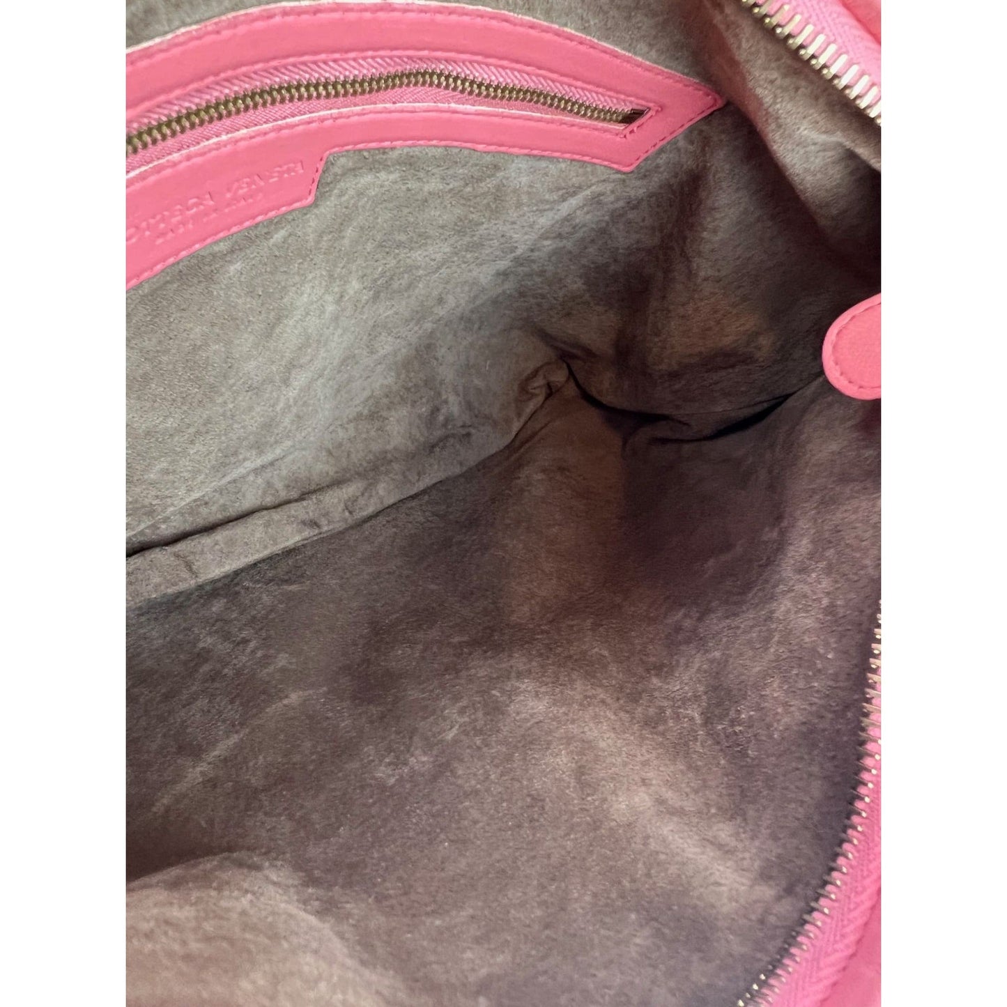 Bottega Veneta Nappa Intrecciato Medium Veneta Hobo Rose Pink Bag