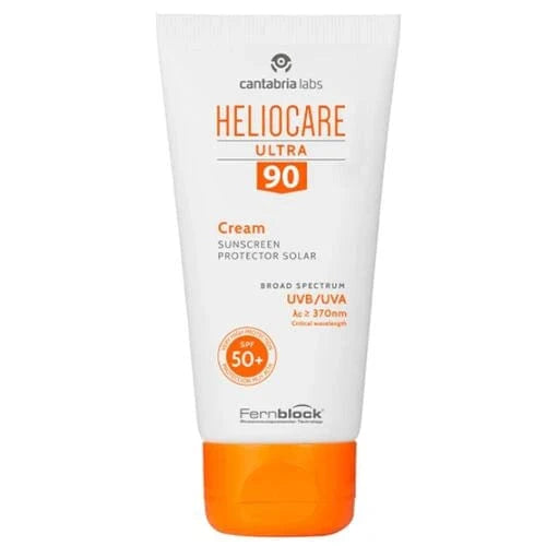 Heliocare Crème Solaire Protectrice Ultra 90 Légèrement Teintée FPS 50 50 ml