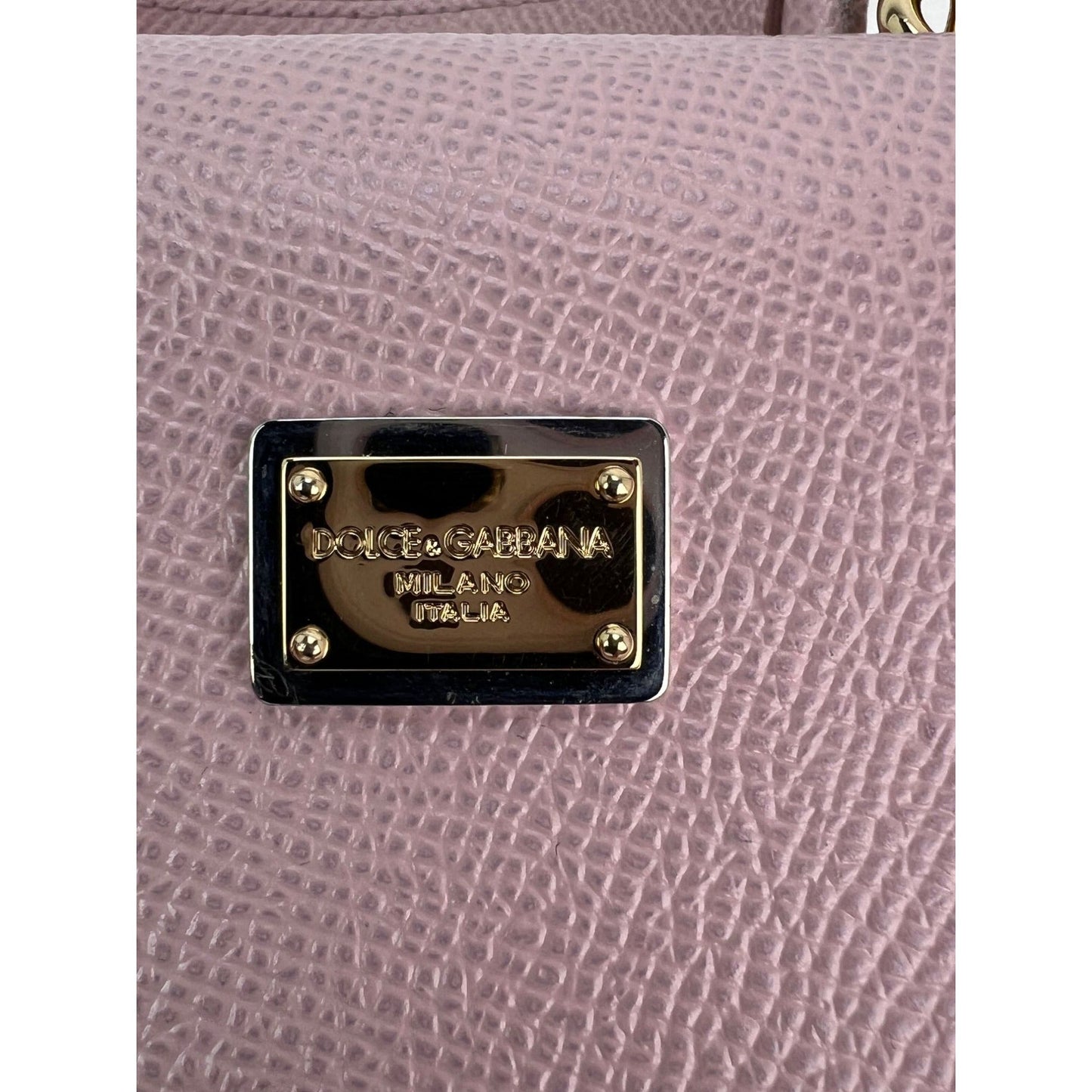 Sac à main Dolce &amp; Gabbana pour téléphone portable St Dauphine Cartoon Pink Wallet on a Chain