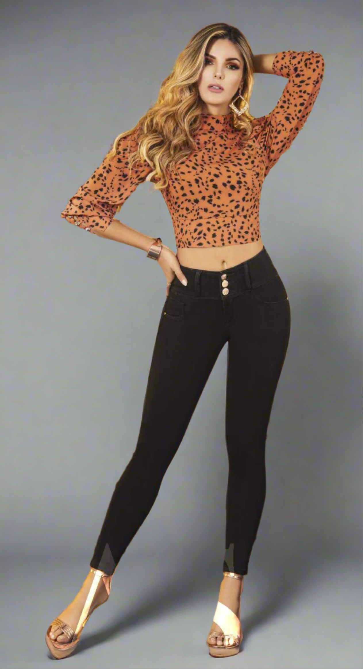 Paris Negro 100% Authentic Colombian Push Up Jeans