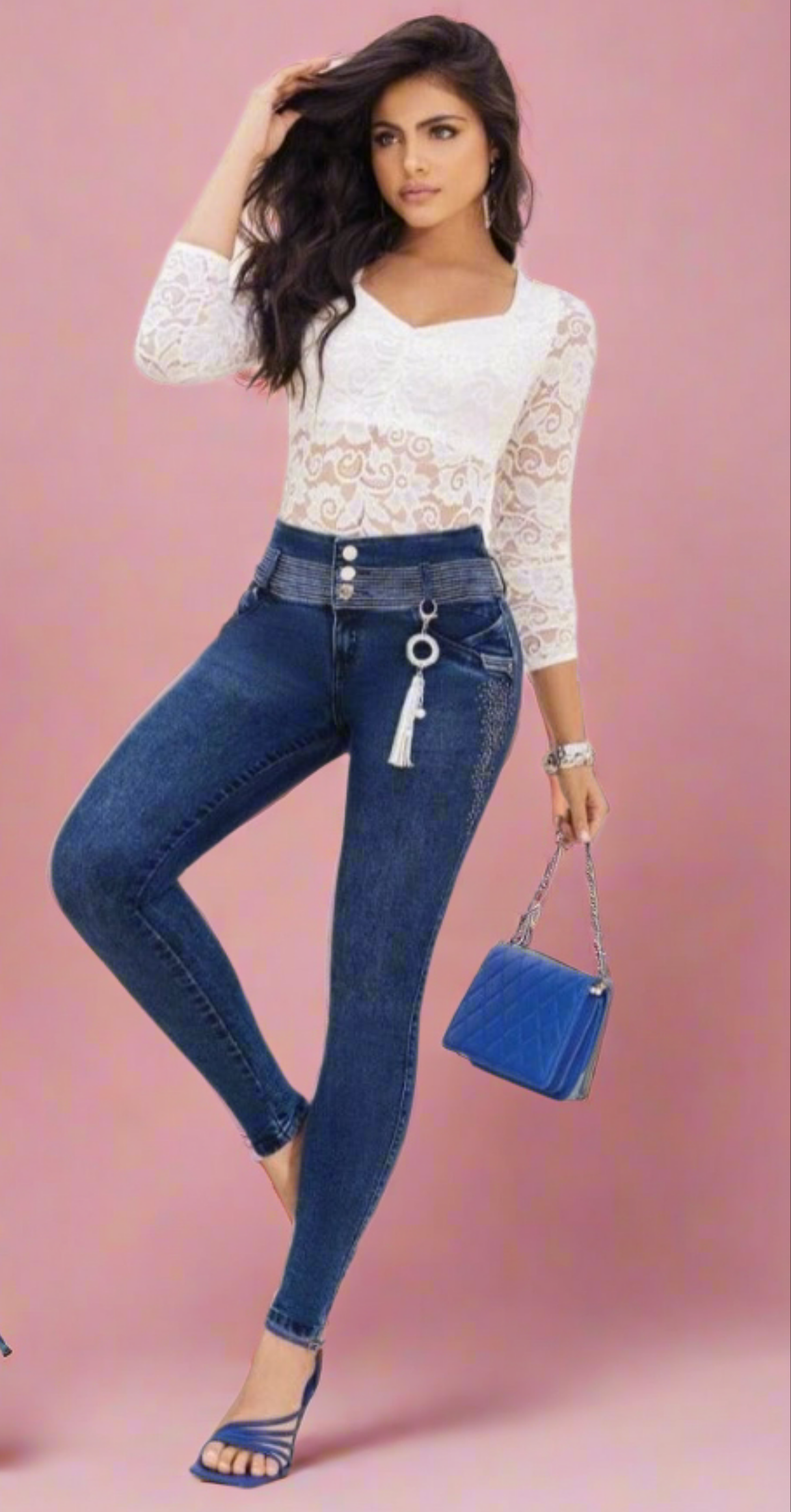 Ailey 100% Authentic Colombian Push Up Jeans