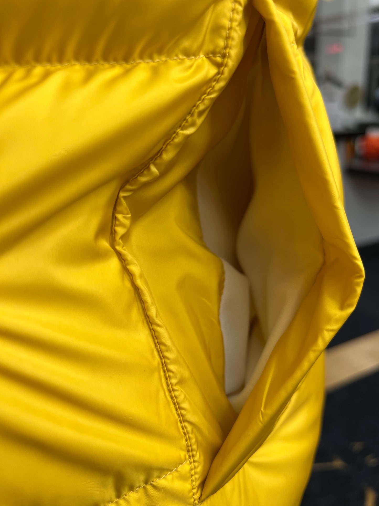 Veste en duvet de qualité supérieure Polar Fox authentique