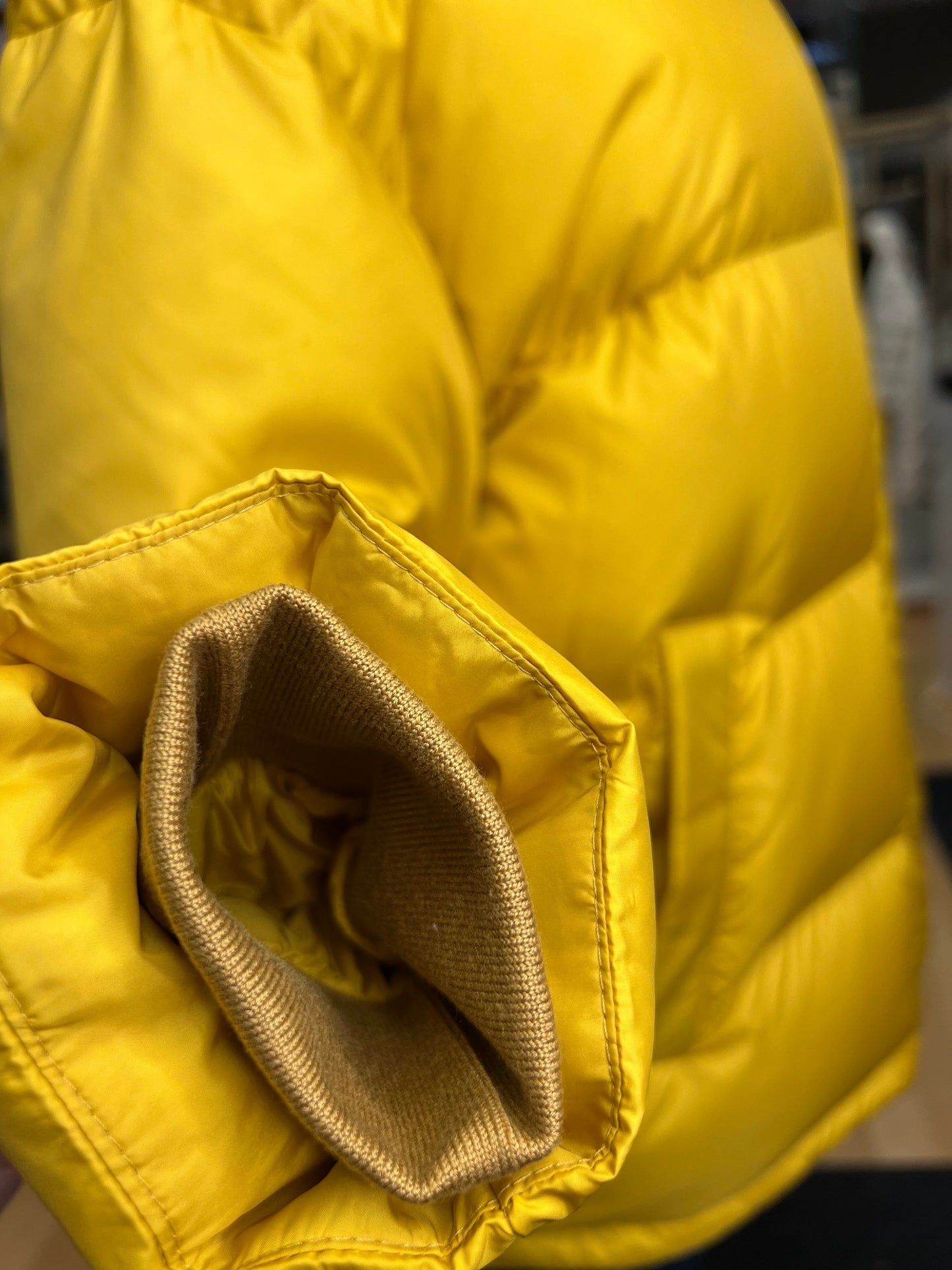 Veste en duvet de qualité supérieure Polar Fox authentique