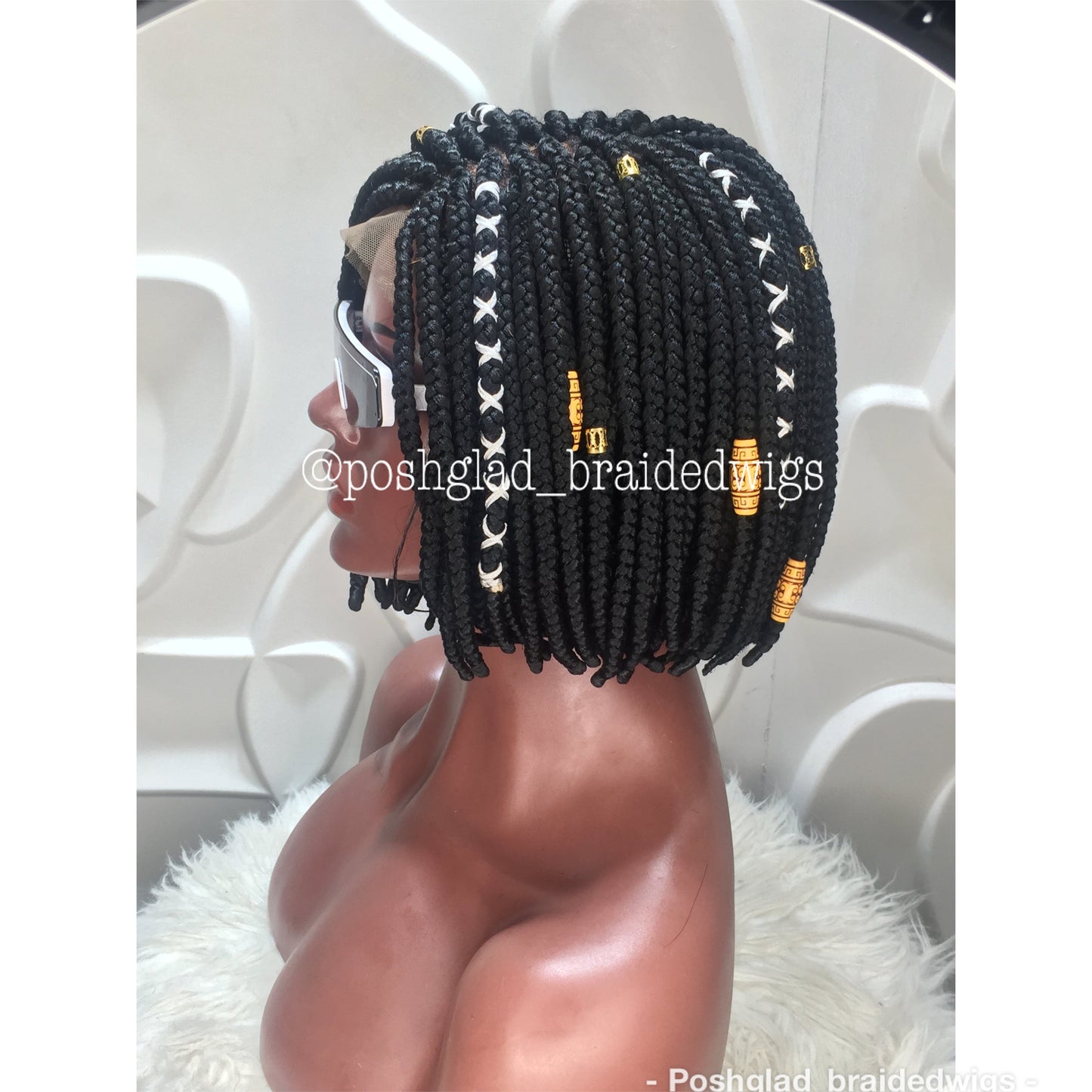 Bob Braided Wig - Lace Closure 4x4 - Destiny