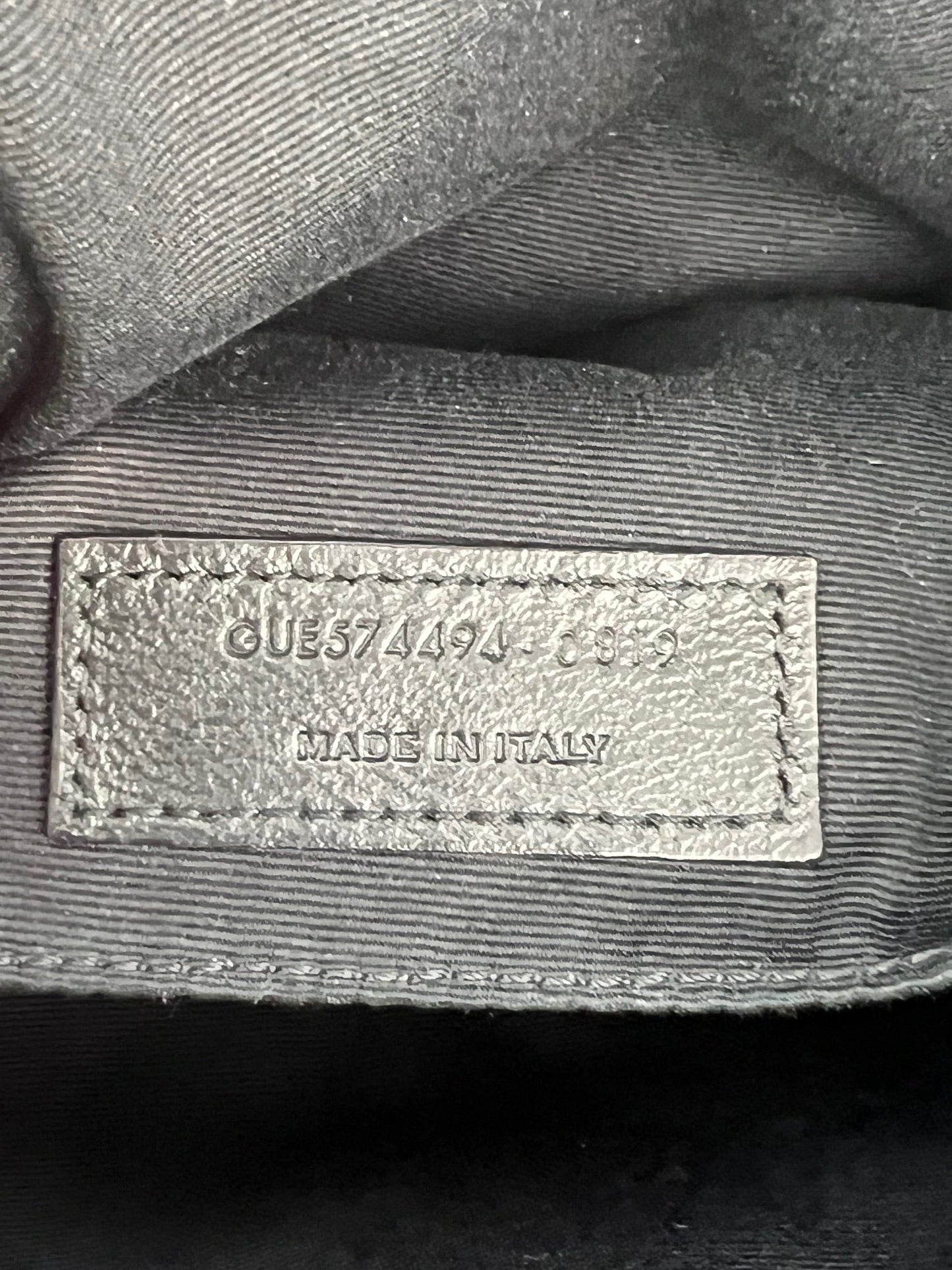 YVES SAINT LAURENT Matelasse Calfskin Lou Camera Red Crossbody Bag