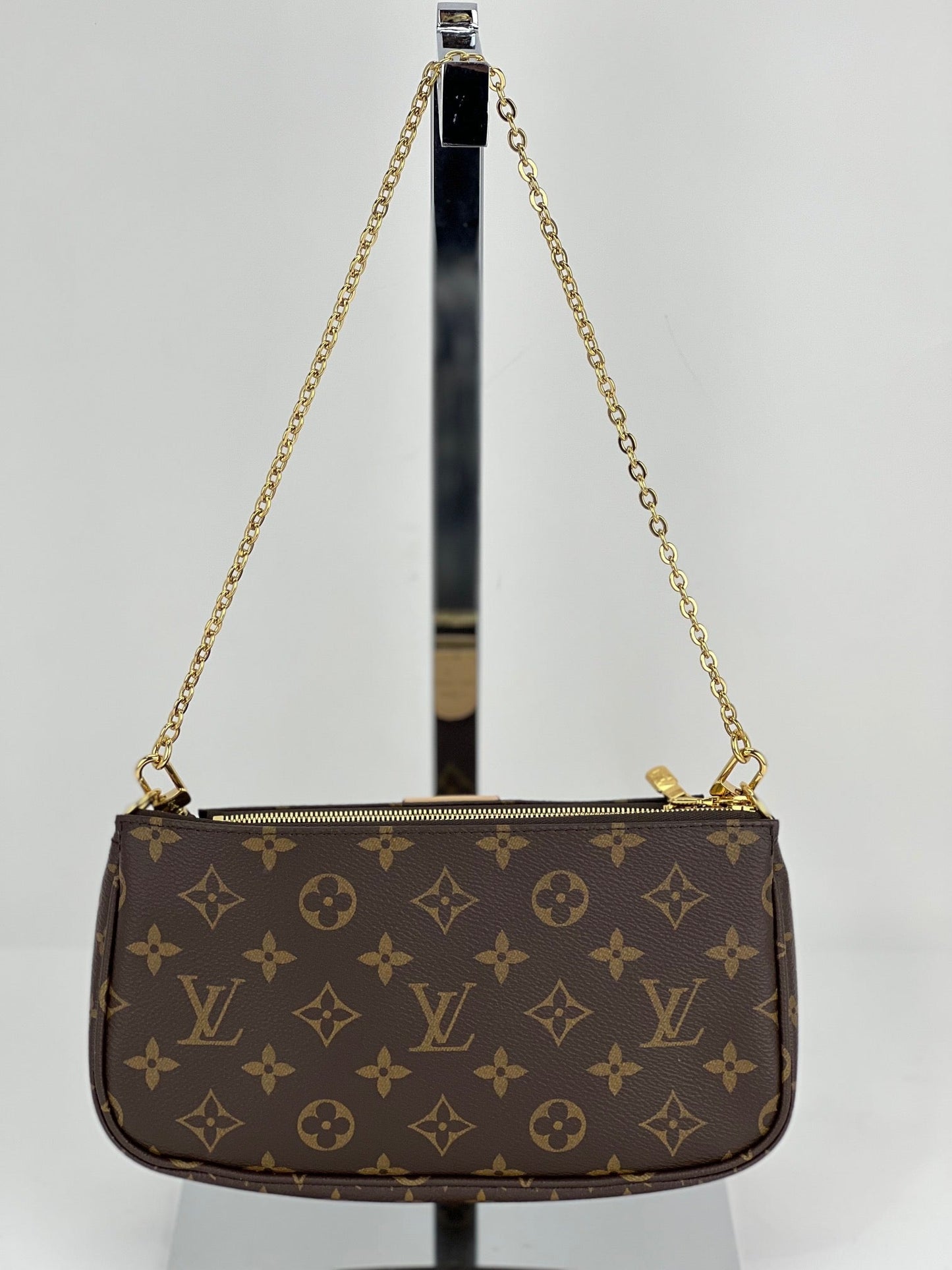 Louis Vuitton Multi Pochette Accessoires Monogram Canvas Brown Preowned