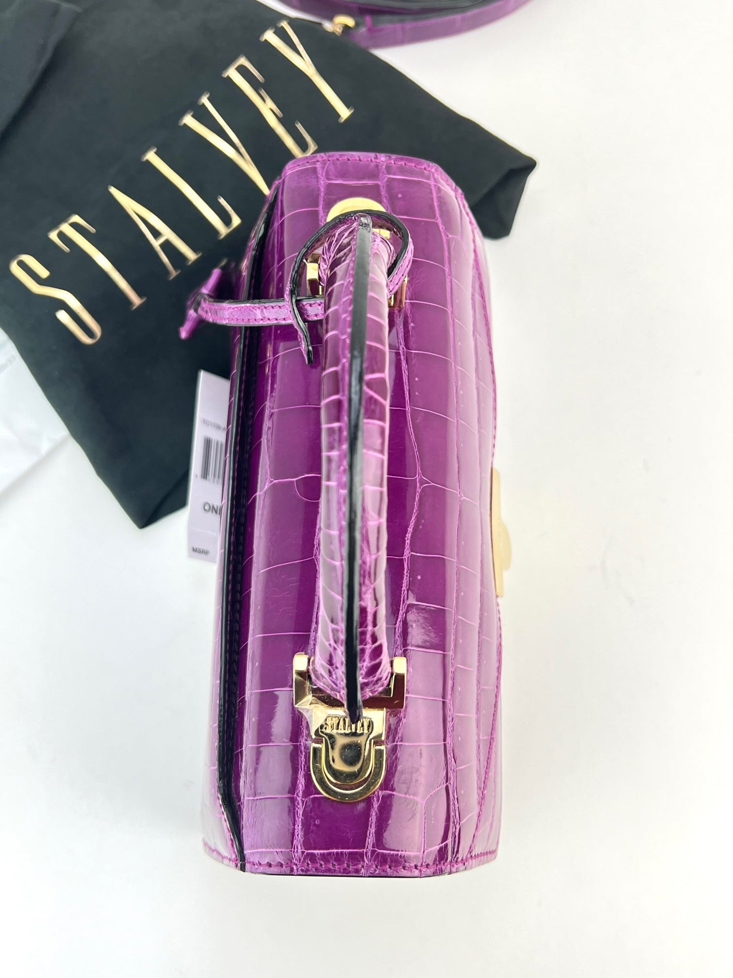 Exclusive Stalvey Top Handle 2.0 Alligator Bag Crossbody Luxury Bag